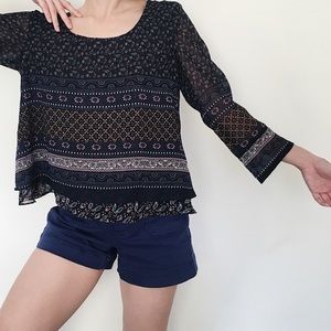 Anthropologie Blouse - Patrons of Peace Top